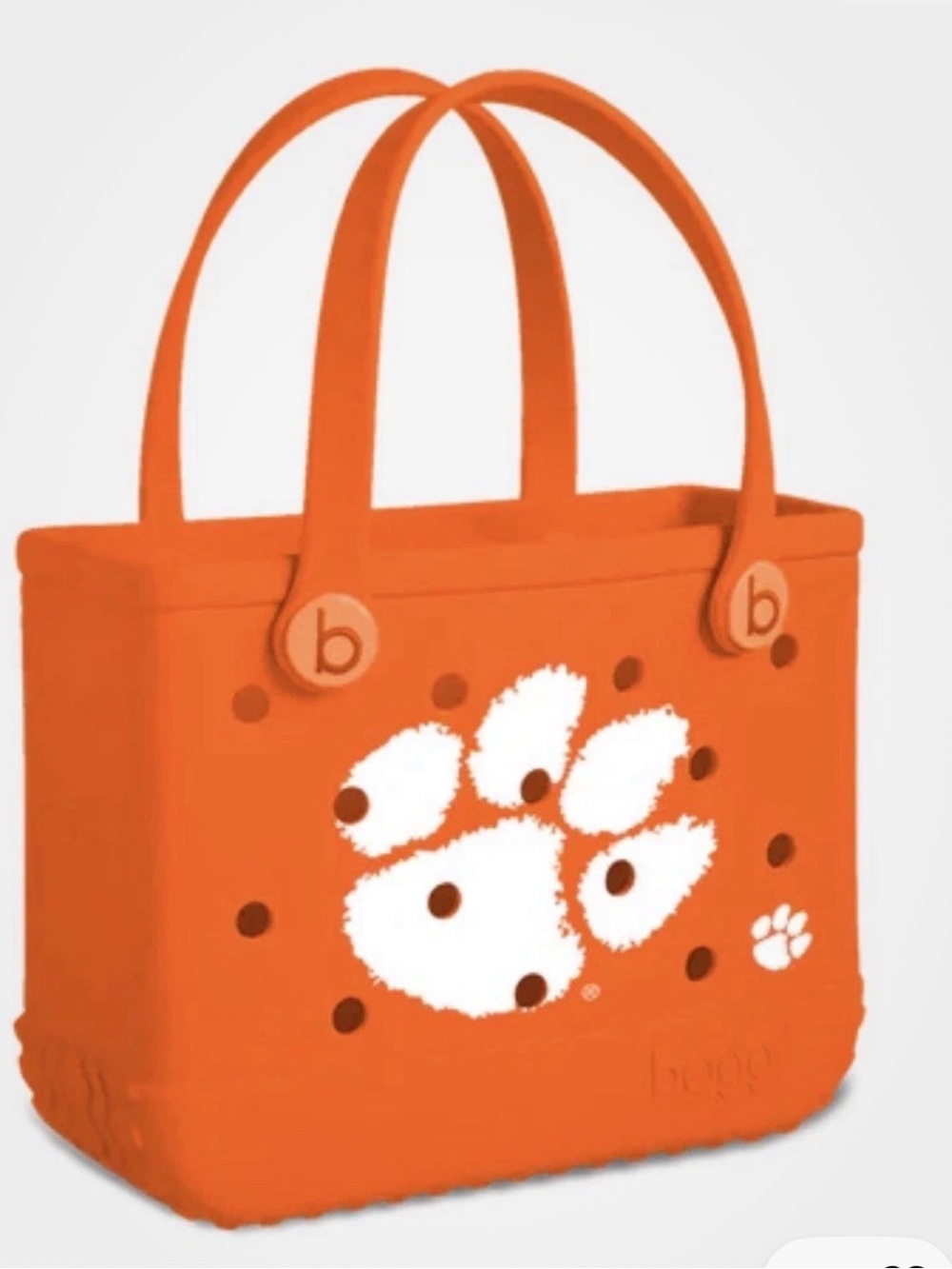 Clemson Tiger Orange BOGG Bag Target Limited Edition Small Size New With Tags